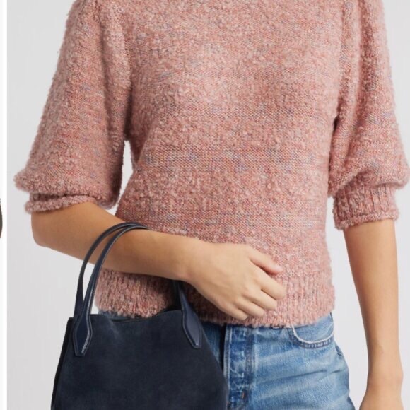 Madewell Mini Suede Shopper Tote - Picture 5 of 6